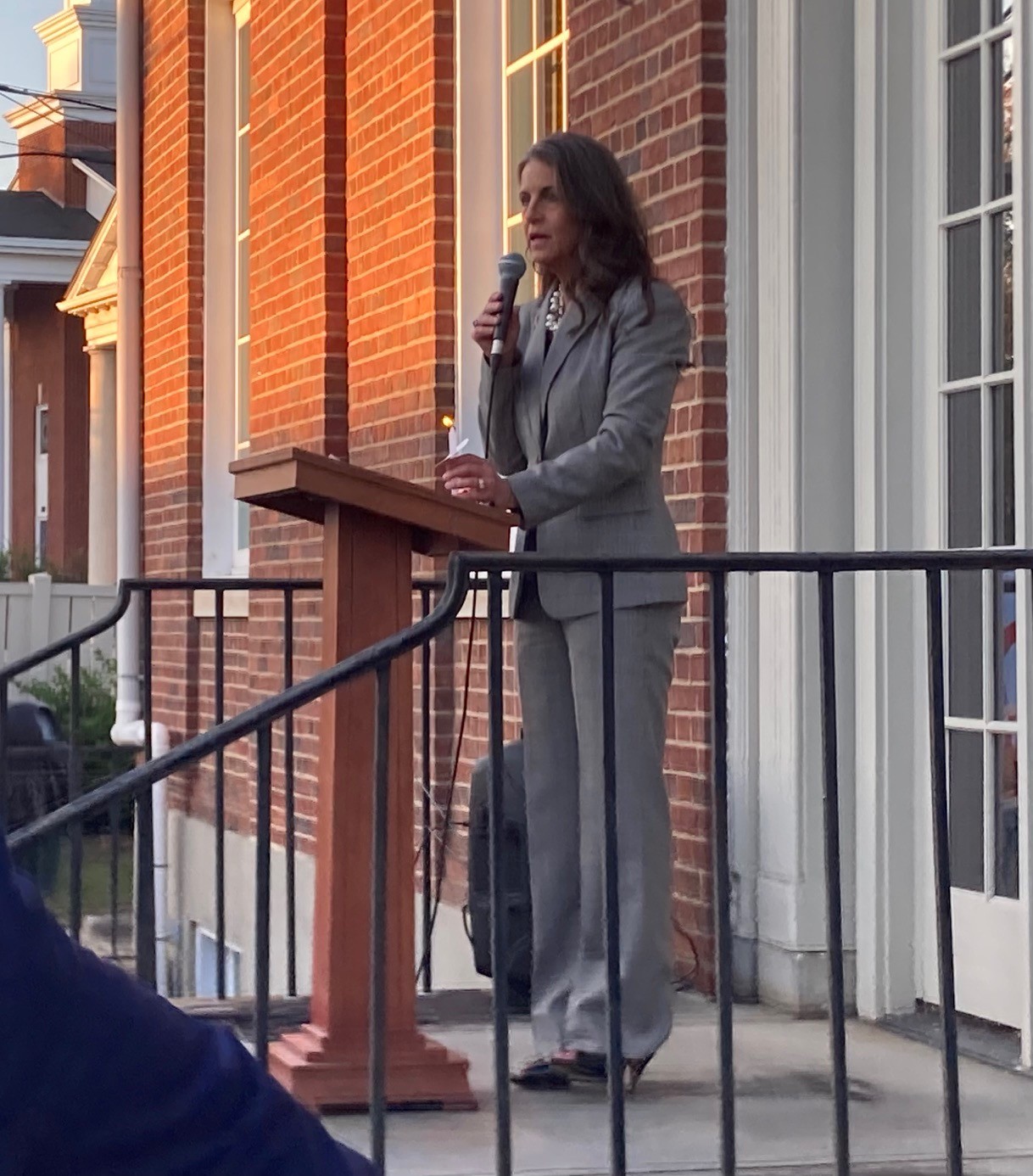 Nancy Bills speaking